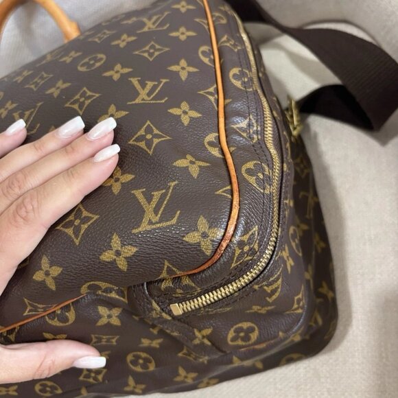 Authentic Louis Vuitton Alize 24 travel suitcase with strap weekend bag - Picture 3 of 12